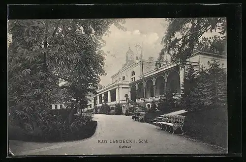 AK Bad Landeck i. Schl., Kurhaus