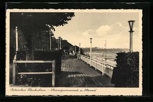 AK Neukuhren, Strandpromenade und Strand