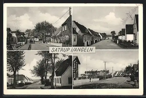 AK Satrup i. Angeln, Strassenpartie