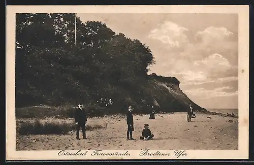 AK Travemünde / Ostsee, Brodtener Ufer