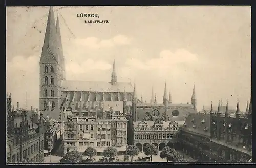 AK Lübeck, Marktplatz