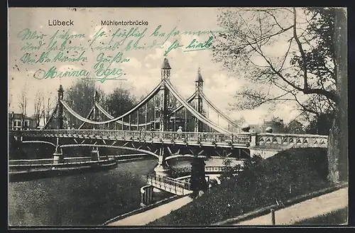 AK Lübeck, Mühlentorbrücke