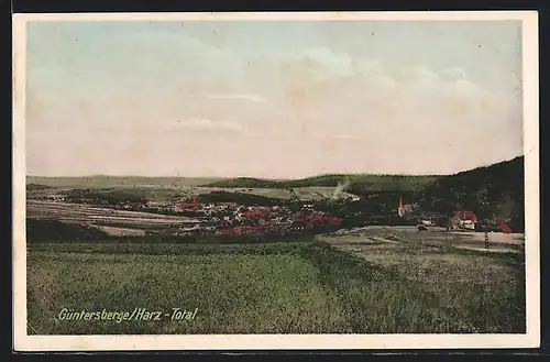 AK Güntersberge / Harz, Totalansicht