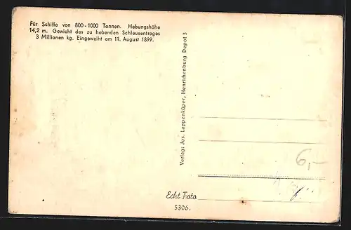 AK Henrichenburg, Schiffshebewerk