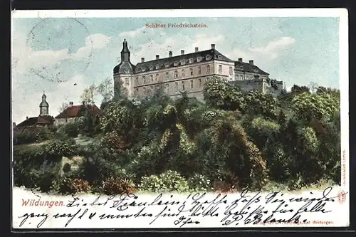 AK Bad Wildungen, Schloss Friedrichstein