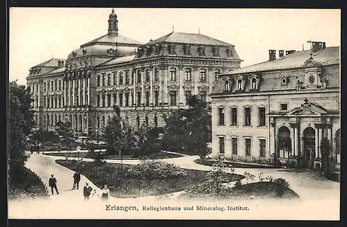 AK Erlangen, Kollegienhaus u. Mineralog. Institut