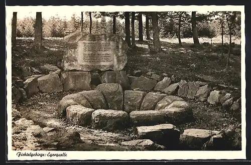 AK Bischofsgrün / Fichtelgeb., Egerquelle