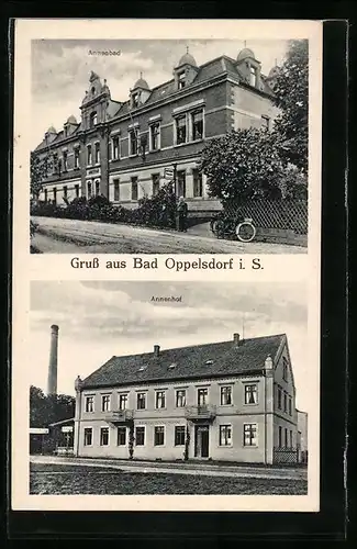 AK Bad Oppelsdorf, Annenhof, Annenbad