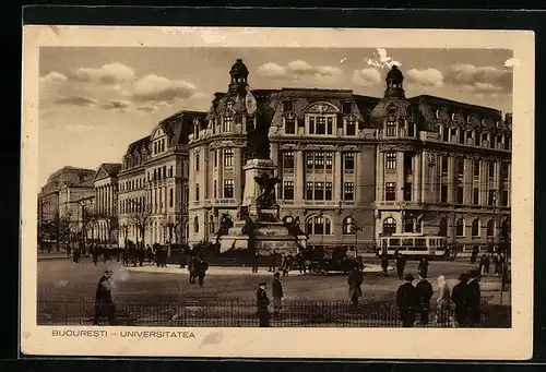 AK Bucuresti, Universitatea, Strassenbahn