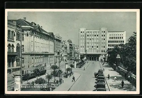 AK Beograd, Kraljev trg, Berza