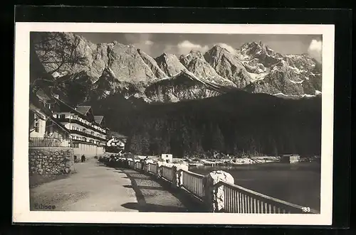 AK Eibsee, Hotel der Brüder Terne