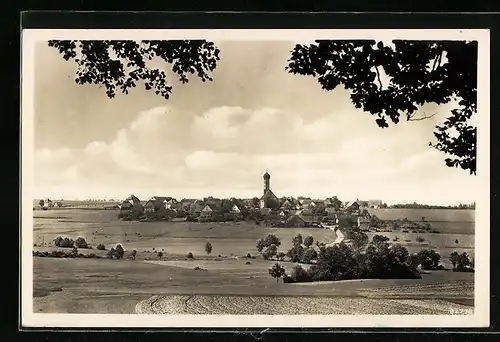 AK Steinhausen a. d. Rottum, Ortsansicht aus der Ferne