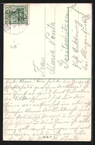 AK Berlin, Strassenbahn in der Leipziger Strasse