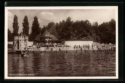 AK Bad Saarow, Hochbetrieb im Seebad