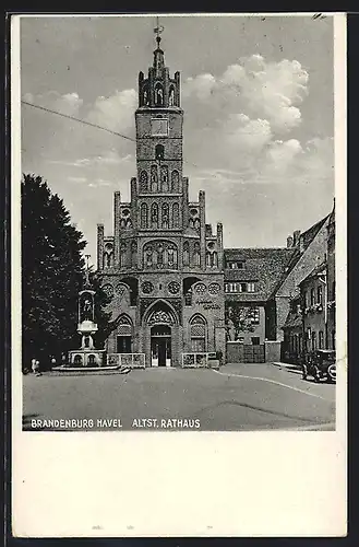 AK Brandenburg a. d. Havel, Altstädtisches Rathaus