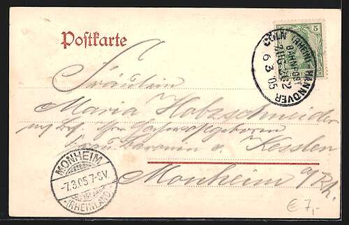 AK DüsseldorfDerendorf, Klosterkirche und Mädchenschule der Schwestern