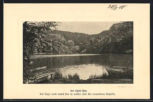 AK Uglei-See, Bank am Ufer