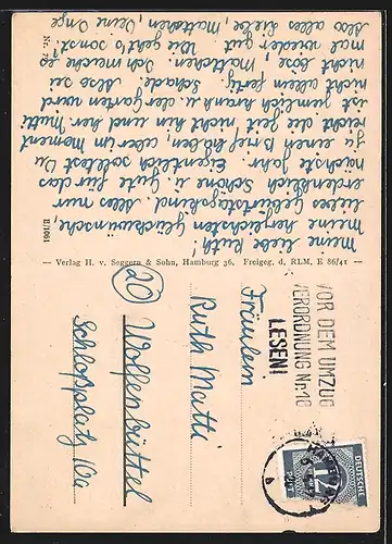 AK Hamburg, Strassenbahnen auf der Mönckebergstrasse