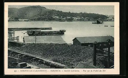 AK Nouméa, Vue sur la Vallée du Tir, Nickel