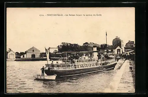 AK Port-Navalo, Le Bateau faisant le service du Golfe