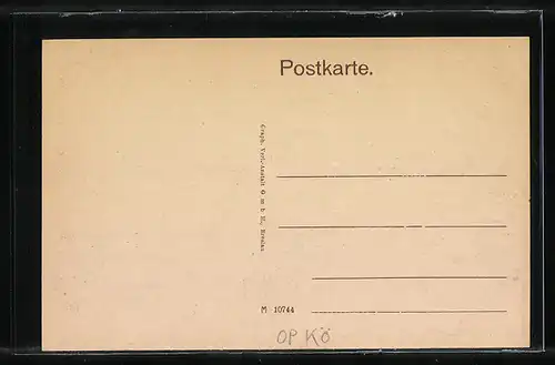 AK Königsberg i. Pr., Schlossteich und Schlossteichbrücke