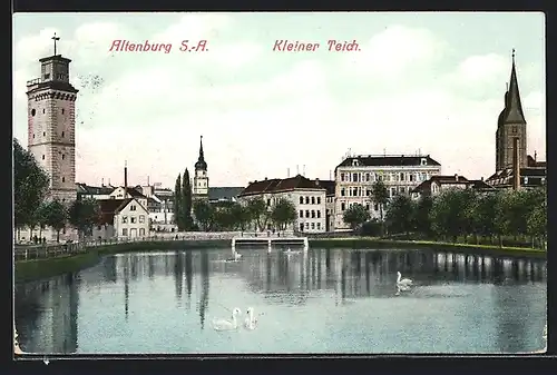 AK Altenburg / Thür., Kleiner Teich