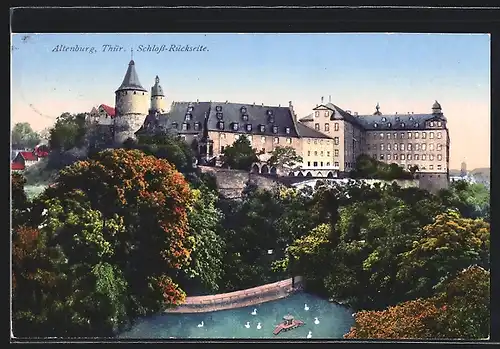 AK Altenburg / Thür., Schloss-Rückseite