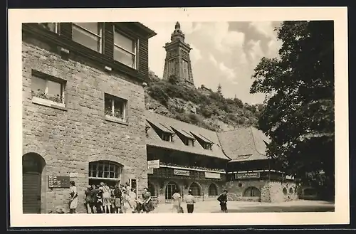 AK Kyffhäuser, Bergarbeiter-Erholungsheim Glückauf