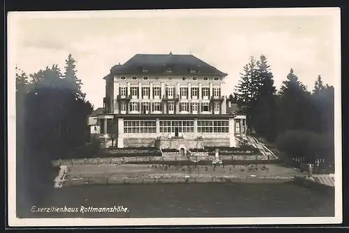 AK Assenhausen / Starnberger See, Exerzitienhaus Rottmannshöhe