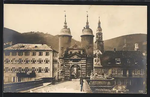 AK Heidelberg / Neckar, Brückenturm