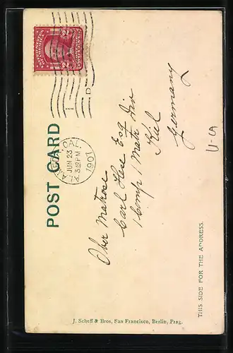 AK San Francisco, Union Ferry Depot from the Bay