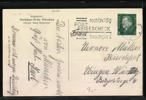 AK München, Strassenbahn am Sendlingertorplatz