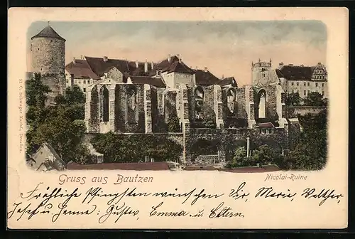 AK Bautzen, Nicolai-Ruine