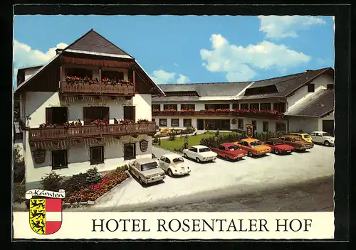 AK St. Jakob im Rosental, Mühlbach, Hotel Rosentaler Hof
