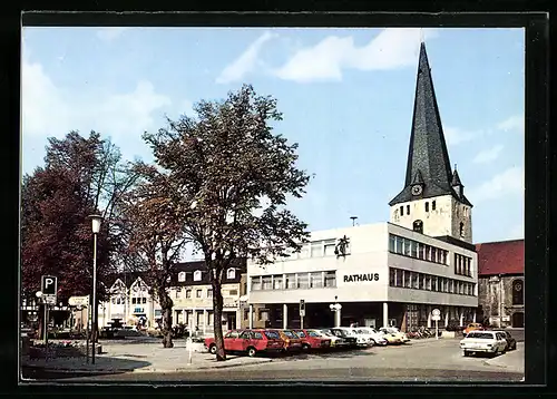 AK Schöppenstedt, Rathaus und Markt