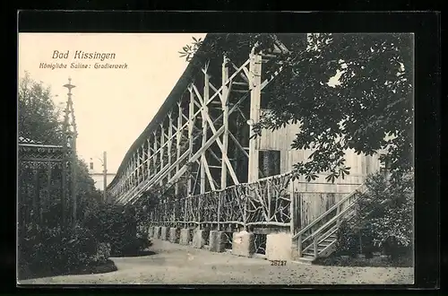 AK Bad Kissingen, Königliche Saline: Gradierwerk