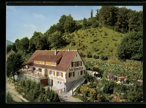 AK Mühlhausen / Täle, Café-Restaurant Höhenblick