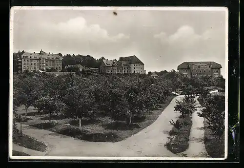 AK Gunzenhausen, Blick zur Hensoltshöhe