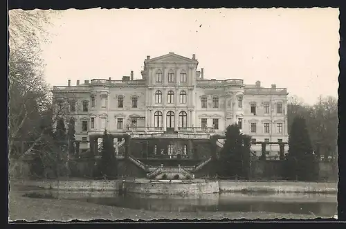 Foto-AK Putbus, Schloss