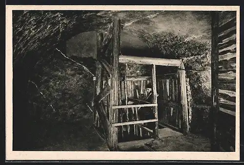 AK Goslar, Schacht im Bergwerk Markt 4