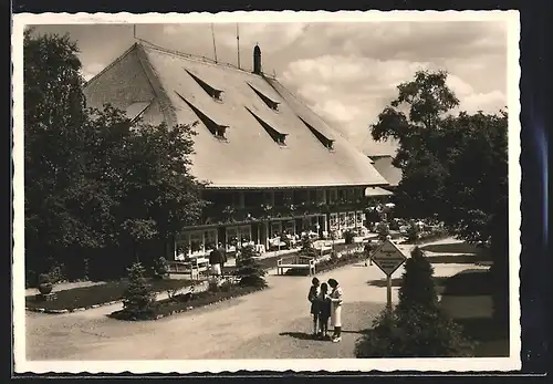 AK Hinterzarten / Hochschwarzwald, Hotel Adler und Adlerwirtshaus