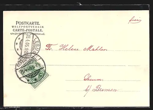 AK Geestemünde, Fischereihafen mit Pack-Halle