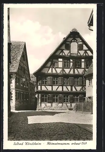 AK Bad Windsheim, Heimatmuseum, erbaut 1569