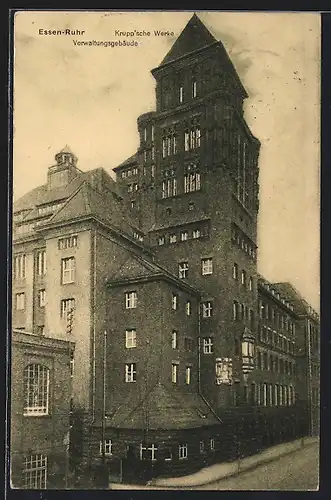 AK Essen-Ruhr, Verwaltungsgebäude der Krupp`schen Werke