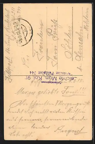 AK Bremen, Obernstrasse mit Ausgaril-Turm