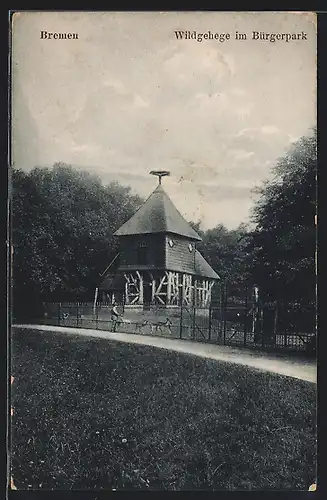 AK Bremen, Wildgehege im Bürgerpark