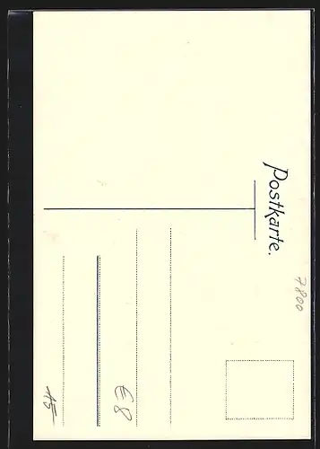 AK Freiburg i. B., Passanten und Strassenbahn am Martinstor