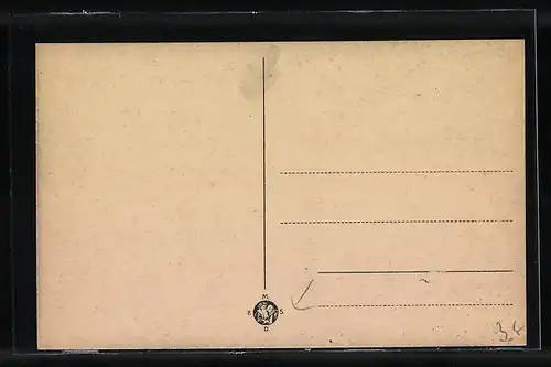 Künstler-AK sign.: Tochter am Sterbebett ihrer Mutter, Russische Kunst