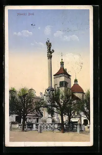 AK Nemecký Brod, Denkmal