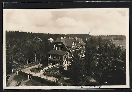 AK Villingen /Schwarzwald, Dr. Becks Kneipp-Sanatorium Waldeck